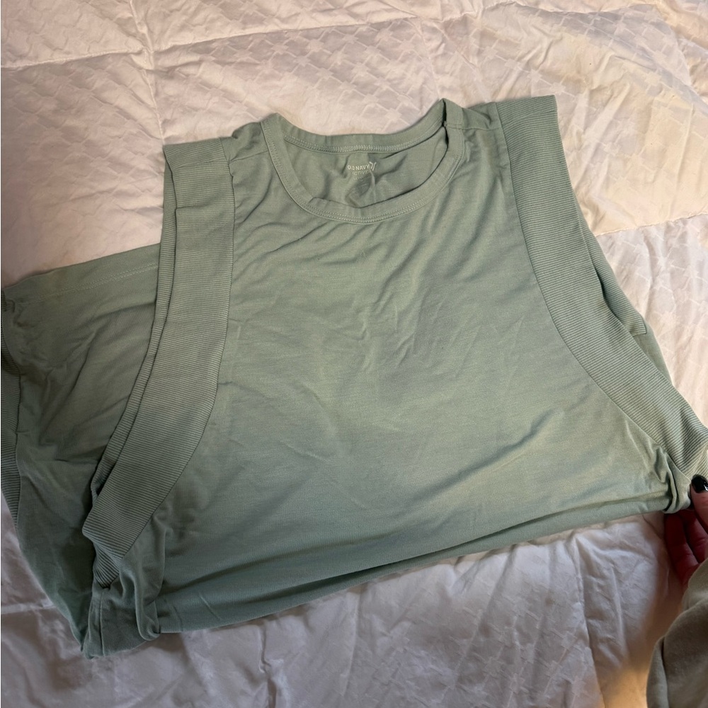 Mint Green Sleeveless Top